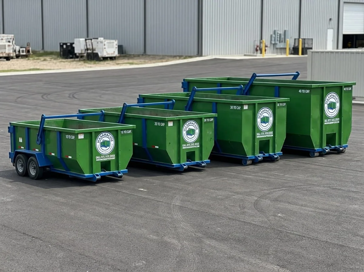 15 Yard Dumpster rental in Waxahachie TX 15 Yard Dumpster roll-off container in Waxahachie TX